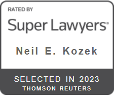 Rated By Super Lawyers | Neil E. Kozek | Selected In 2023 | Thomson Reuters